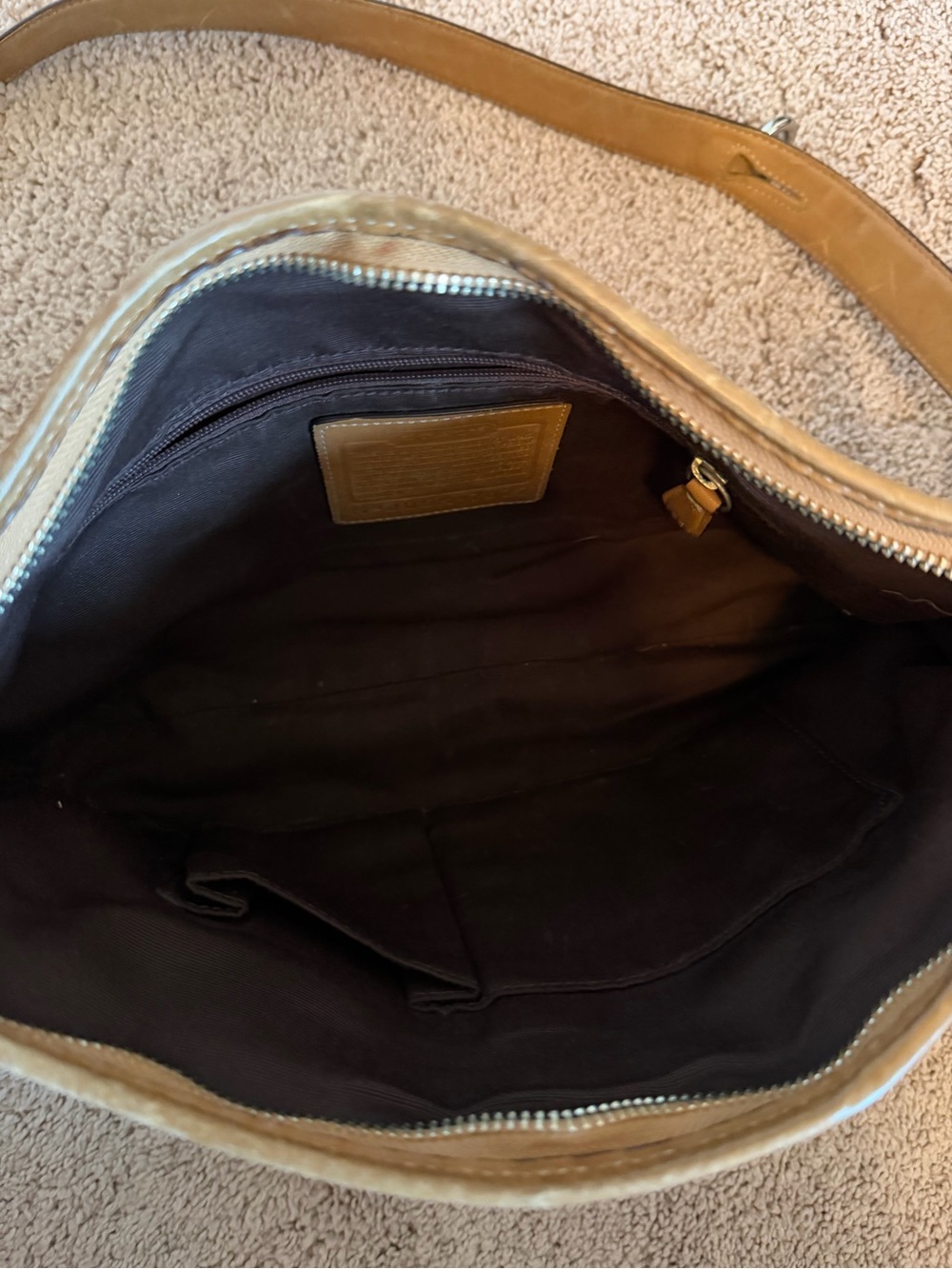 Coach Soho 2-Way Signature Canvas Bag - Gem